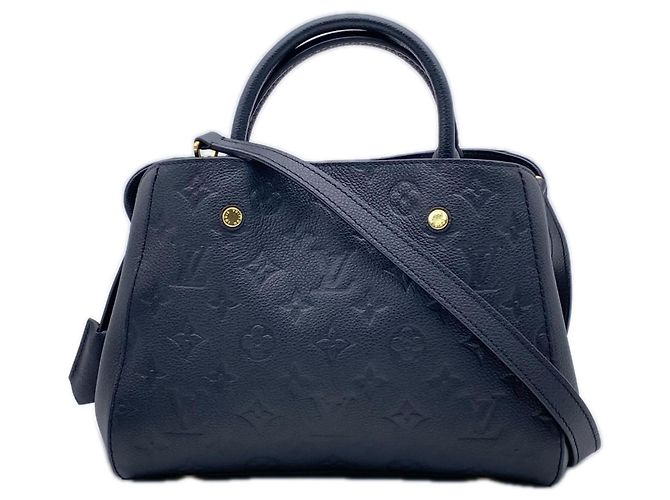 Bolso LOUIS VUITTON Monogram Empreinte Montaigne BB Noir Negro