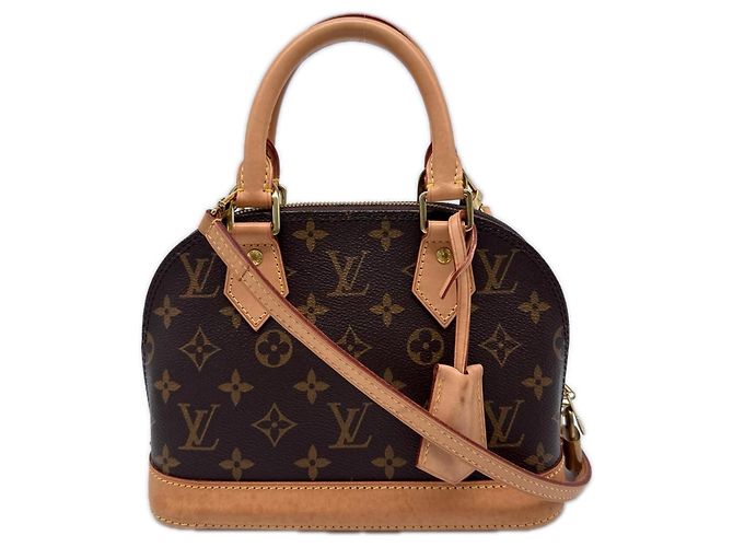 Bolsa Louis Vuitton Monogram Alma BB Marrom Multicor