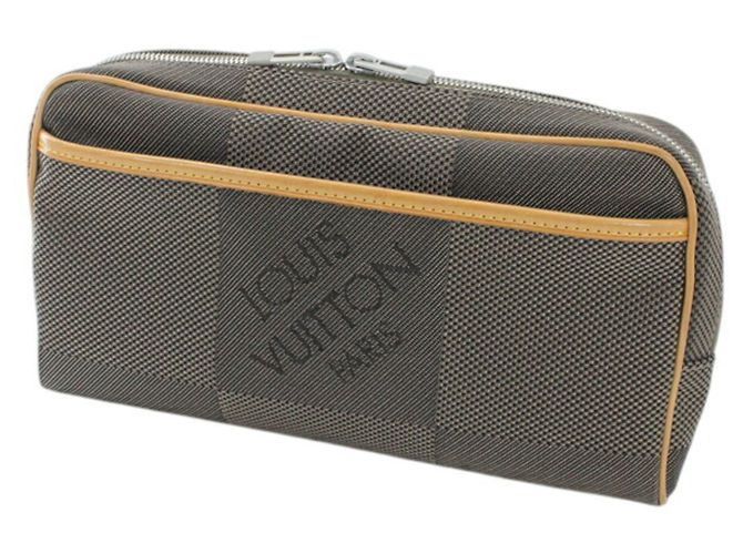 Sac banane Louis Vuitton Acrobat Tail Marron Multicolore Damier ebène