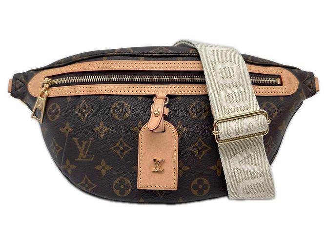 Borsa Sling Louis Vuitton Monogram High Rise Marrone Beige