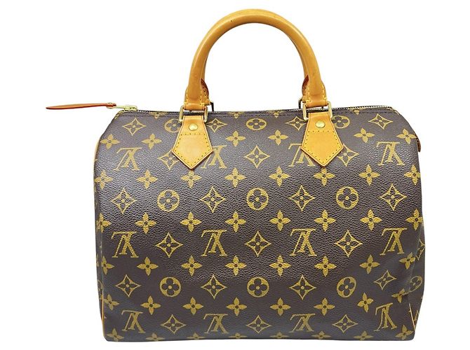 Louis Vuitton Monogram Speedy 30 Handtasche Braun Monogramm
