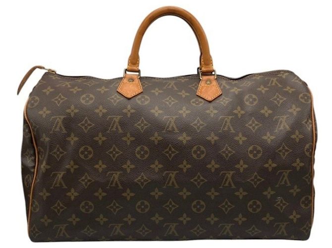 Louis Vuitton Monogram Speedy 40 Handtasche Braun