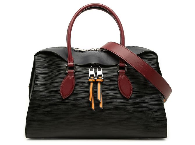 Louis Vuitton Black Epi Tuileries Nero