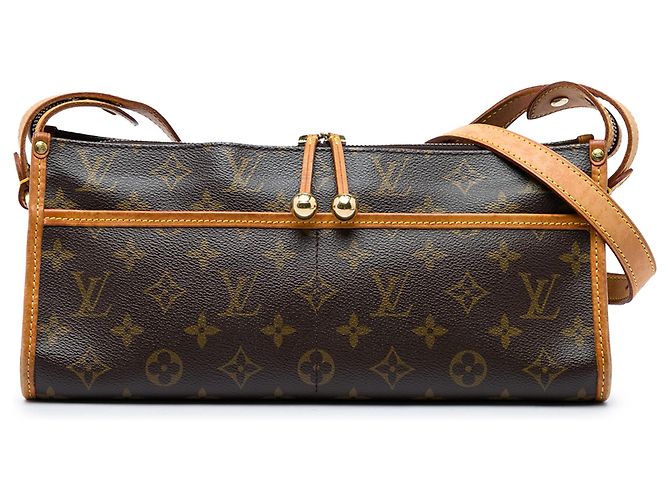 Louis Vuitton Brown Monogram Popincourt Long Marrom