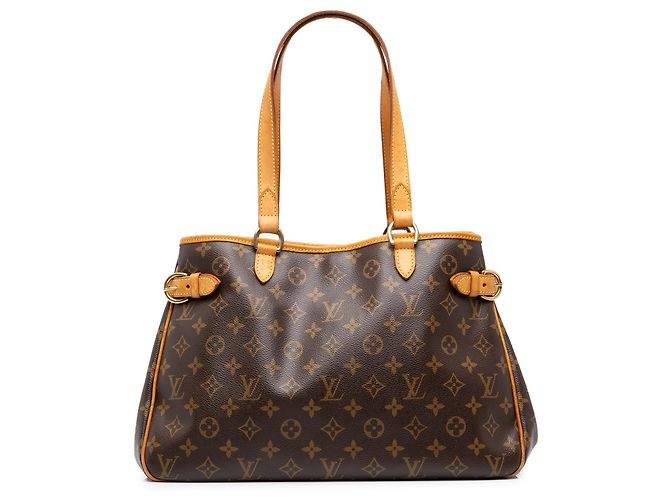 Louis Vuitton Brown Monogram Batignolles Horizontal Marron