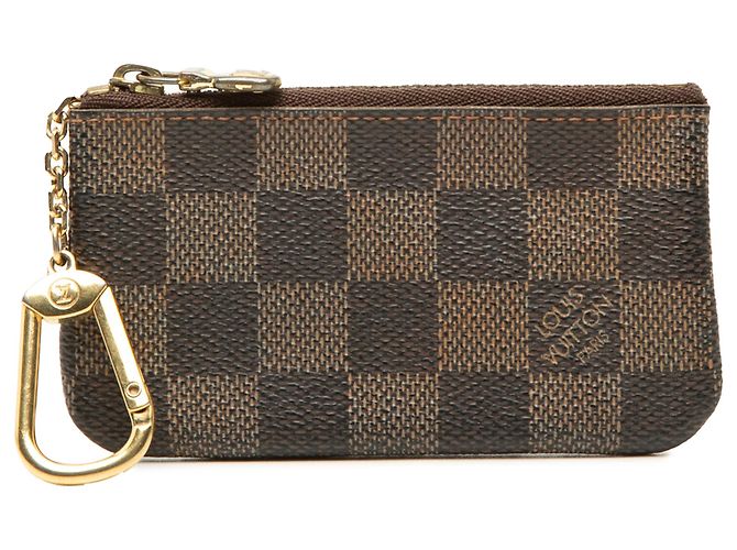 Louis Vuitton Brown Damier Ebene Key Pouch