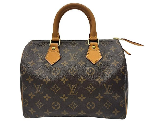 Sac à main Louis Vuitton Speedy 25 Monogram Marron Monogramme