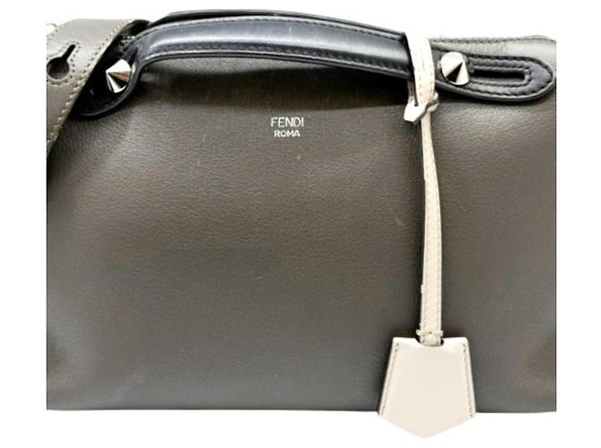 Borsa a tracolla FENDI By The Way Medium Marrone Nero