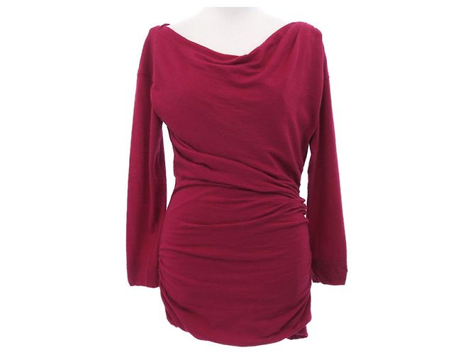 Louis Vuitton Jersey-Kleid mit Raffung