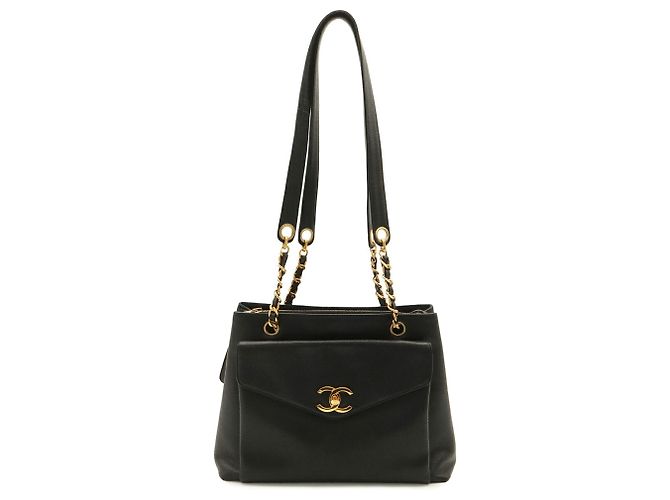 Borsa Tote Chanel Coco Mark Nero