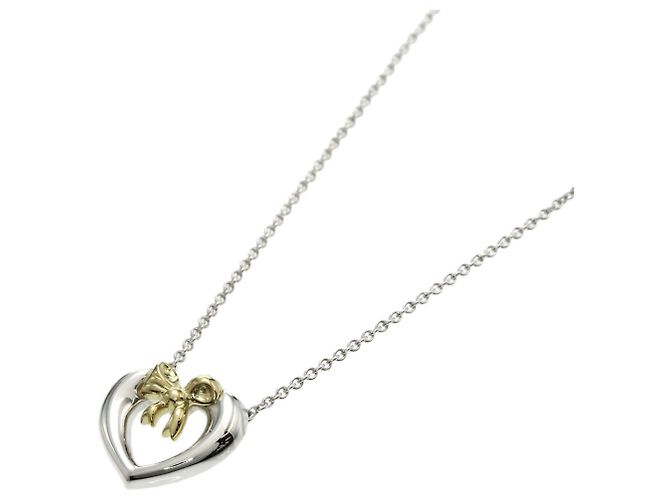 Autre Marque Collar Heart Ribbon Tiffany & Co.