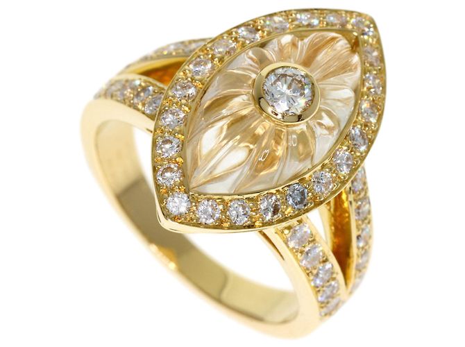 Anel Aliança Boucheron Quartz Crystal Diamond