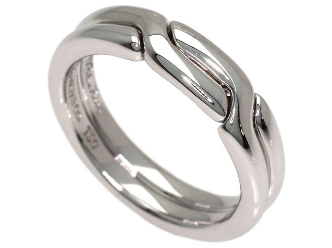 Autre Marque Anillo Doble Paloma Picasso de Tiffany & Co. en oro blanco de 18K