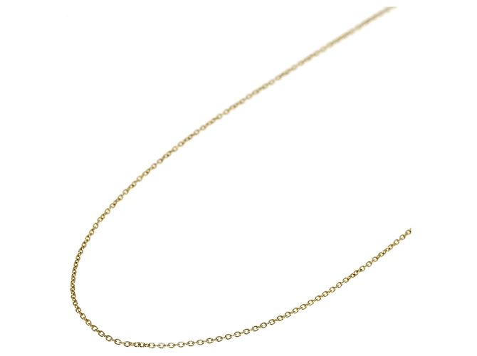 Autre Marque Collar de cadena Tiffany & Co. 38cm en oro amarillo de 18K