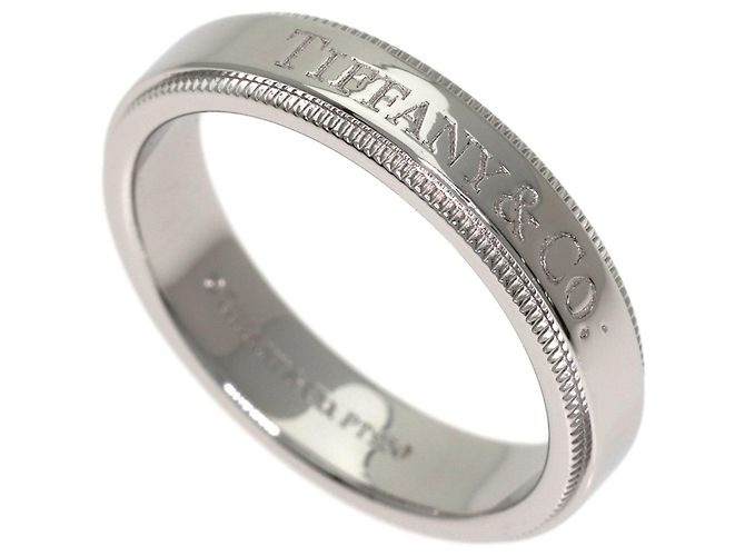 Autre Marque Anel Aliança Milgrain Tiffany & Co.