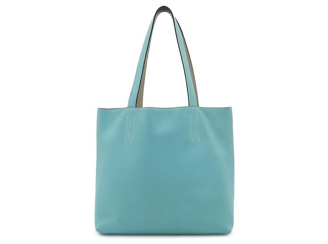 Hermès Borsa Tote Hermes Double Sens 28 Blu