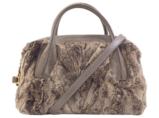 Sac à main 2-Way Tod's D-Styling Marron