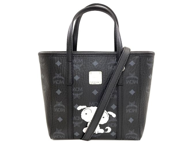 Borsa Shop MCM Toni Top Zip Nero