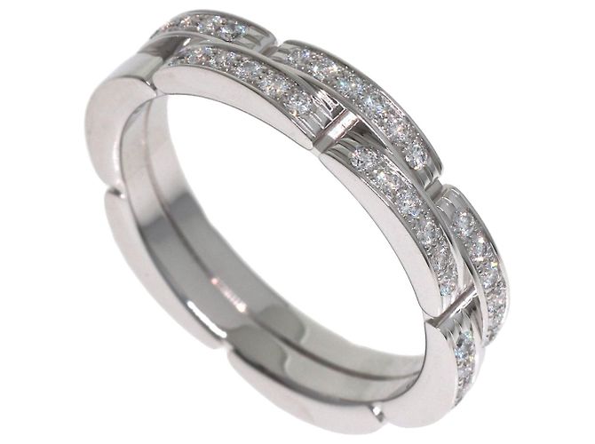 Cartier Maillon Panthère Ring mit 2 Diamantreihen