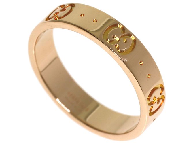 Anillo Gucci Icon #11 en oro rosa 18K