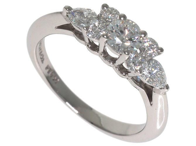 Autre Marque Tiffany & Co. Ring mit sieben Diamanten
