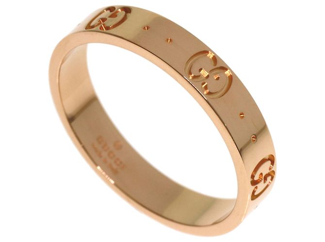 Anello Gucci Icon #20 in oro rosa 18K