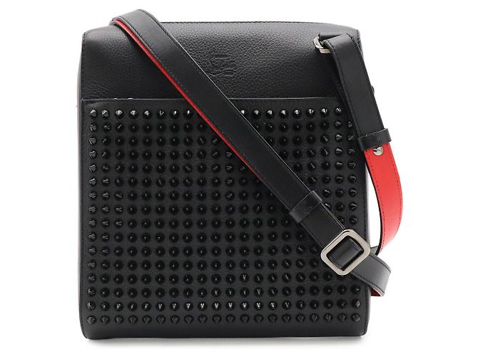 Borsa a tracolla Christian Louboutin Bench Reporter Nero
