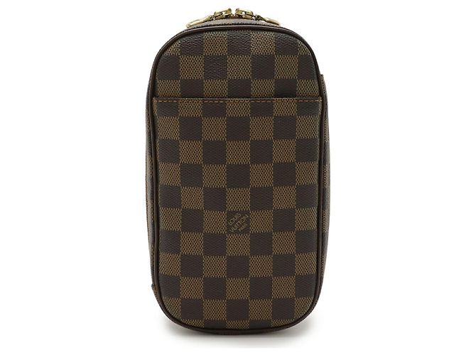 Sac bandoulière Louis Vuitton Damier Marron