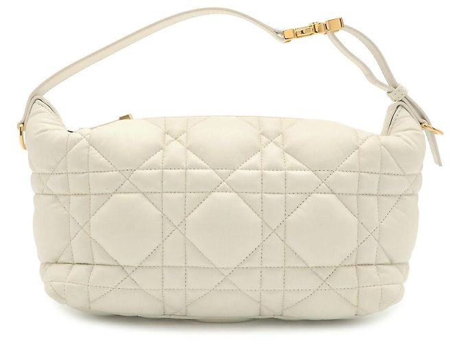 Bolsa Dior Travel Cannage Nomad Branco