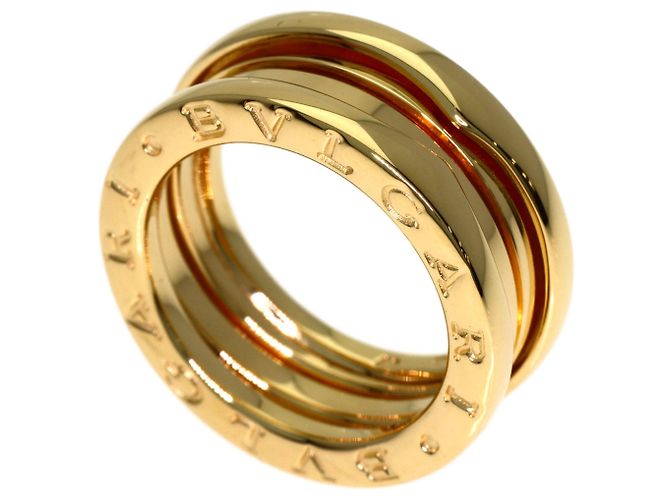 Bulgari Anillo B-zero1 de 2 bandas Bvlgari en oro amarillo de 18K