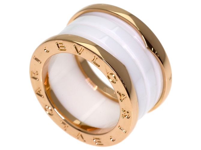 Bulgari Anello Bvlgari B-zero1 a 4 bande in oro rosa