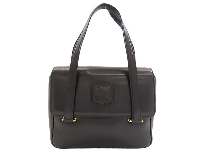 Céline Borsa Tote in pelle Celine Triomphe Nero