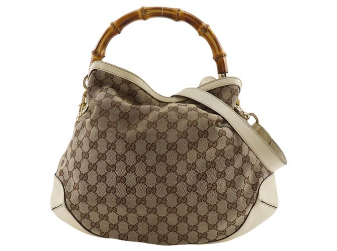 Borsa a tracolla Gucci Bamboo 169961 Marrone