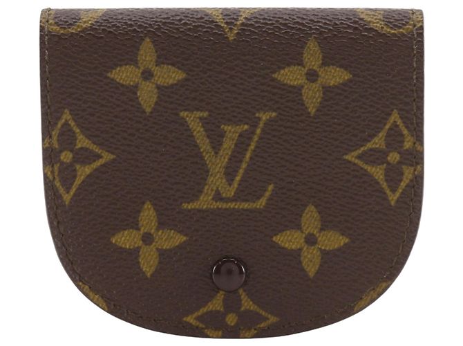 Louis Vuitton Monogram Coin Purse Brown