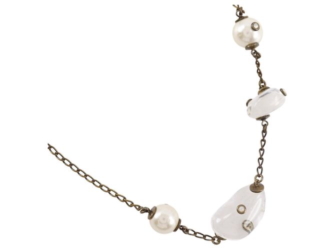Collar Chanel Clear Stone