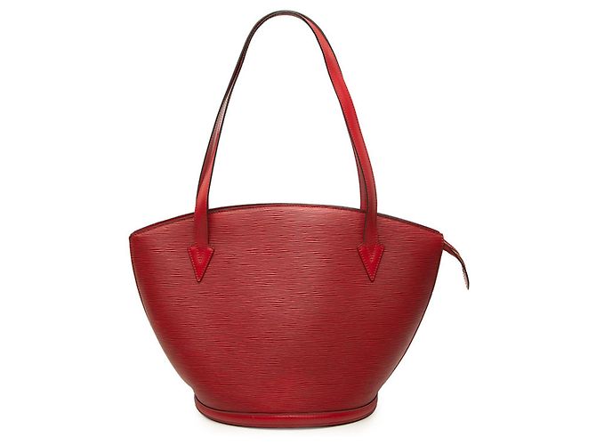 Borsa Shopping Louis Vuitton Epi Saint Jacques Rosso
