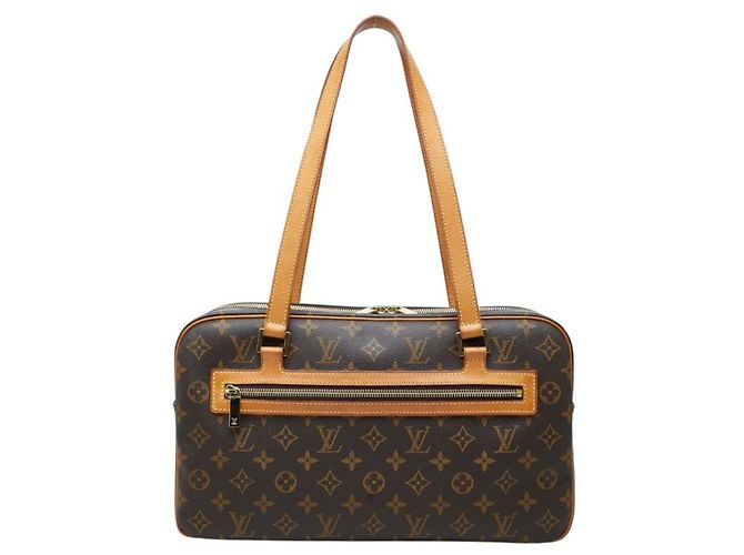 Borsa Louis Vuitton Monogram Cite GM Marrone