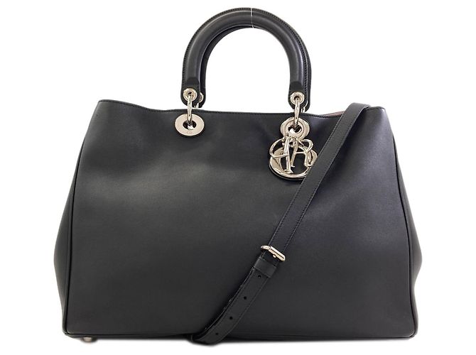 Sac à main 2-Way Christian Dior Diorissimo Noir