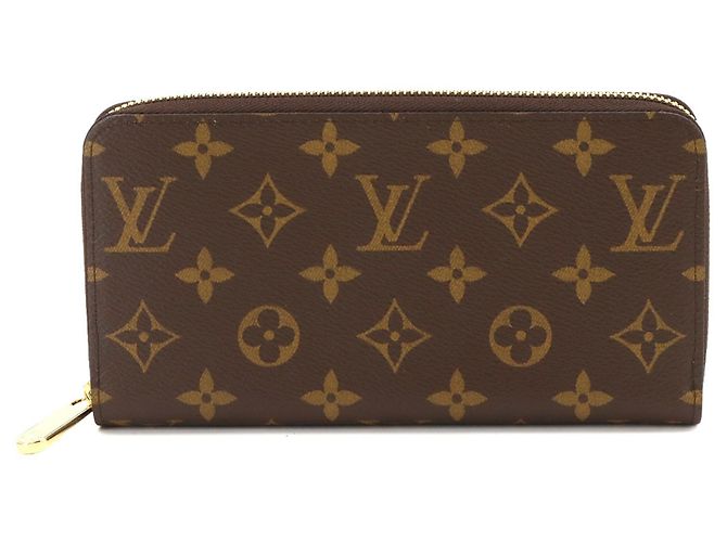 Louis Vuitton Monogram Long Wallet Brown