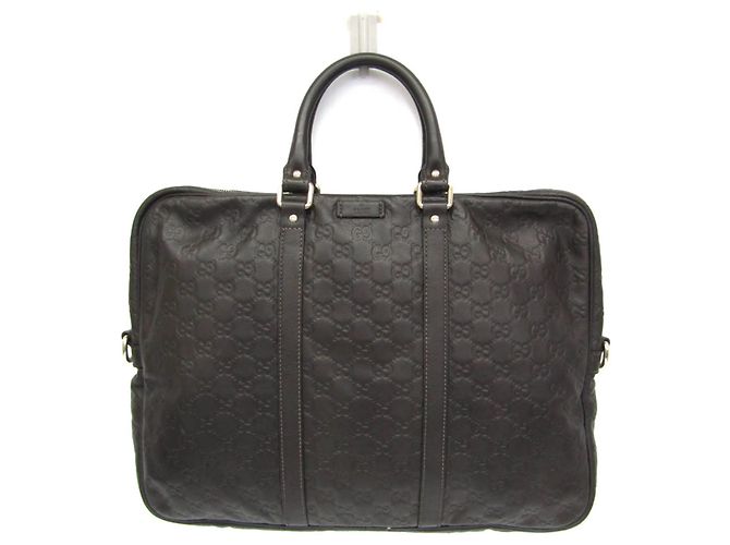 Gucci Convertible Guccissima Leather Large Marron