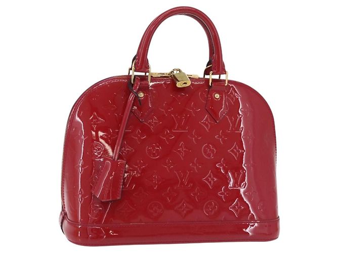 Louis Vuitton Alma Monogram Vernis PM Rosa