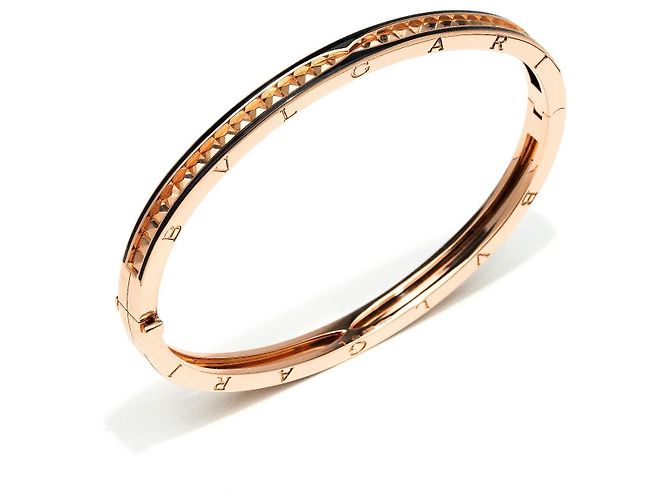 Bulgari B.Zero1 Jonc Or Jaune 750/18K Taille L Jonc de Luxe Massif Taille 18