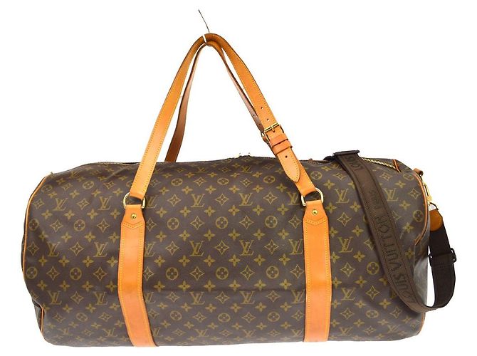 Louis Vuitton Sac Polochon Monogram Canvas 65 Marron