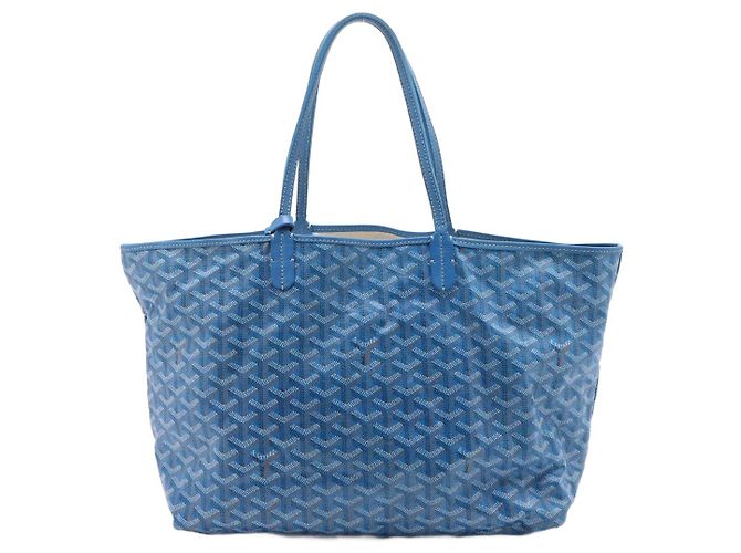 Goyard Saint Louis Coated Canvas PM Blu