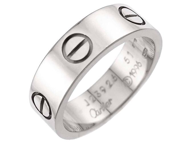 Cartier Love Ring in 18K Weißgold