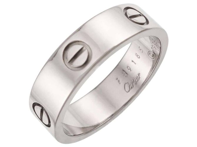 Cartier Love Ring in Weißgold