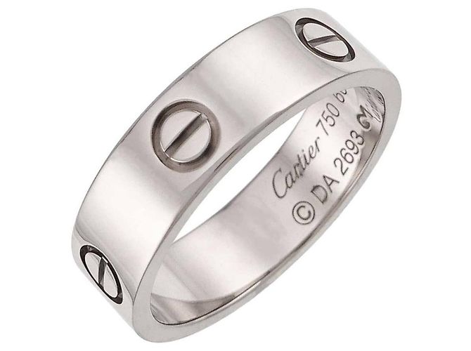 Cartier Love Ring in 18K Weißgold