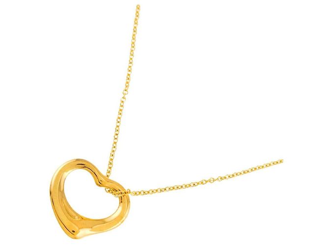 Autre Marque Collier Cœur Tiffany & Co. en or jaune 18K