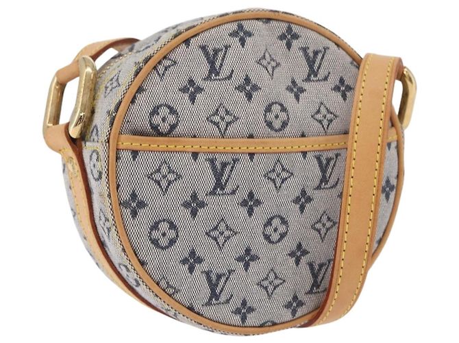 LOUIS VUITTON Monogram Mini Jeanne PM Shoulder Bag Blue M92001 LV Auth gh2364V Bleu