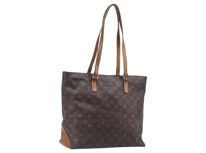 LOUIS VUITTON Monogram Cabas Mezzo Tote Bag M51151 LV Auth 205938 Monogramme